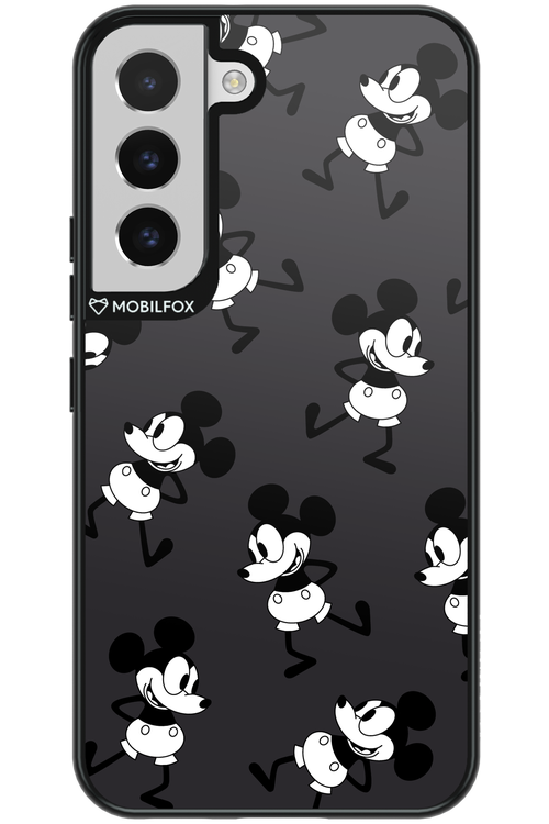 Iconic Mouse (antracite pattern) - Samsung Galaxy S22