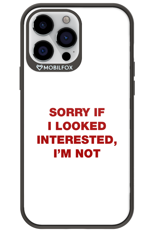 I'm not - Apple iPhone 13 Pro Max