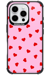 Sprinkle Heart Pink - Apple iPhone 16 Pro