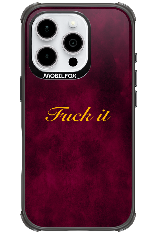 Fuck Itt - Apple iPhone 16 Pro