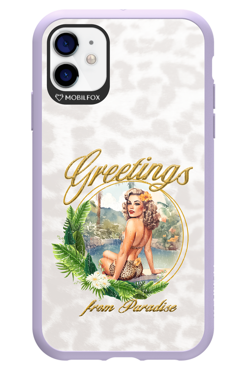 Greetings from Paradise - Apple iPhone 11