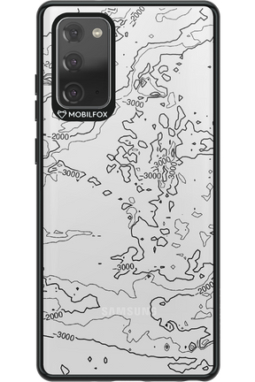Contour Map - Samsung Galaxy Note 20