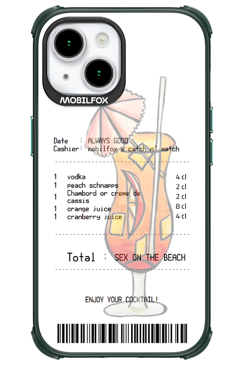 sex on the beach cocktail - Apple iPhone 15