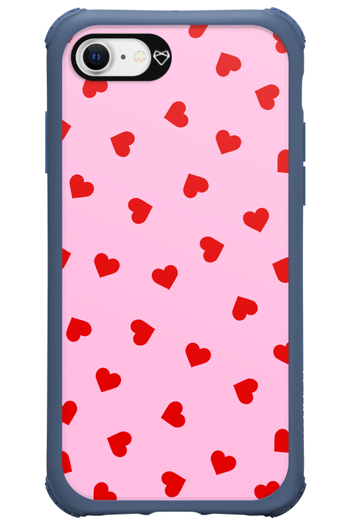 Sprinkle Heart Pink - Apple iPhone SE 2022