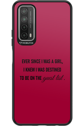 Guest List - Huawei P Smart 2021