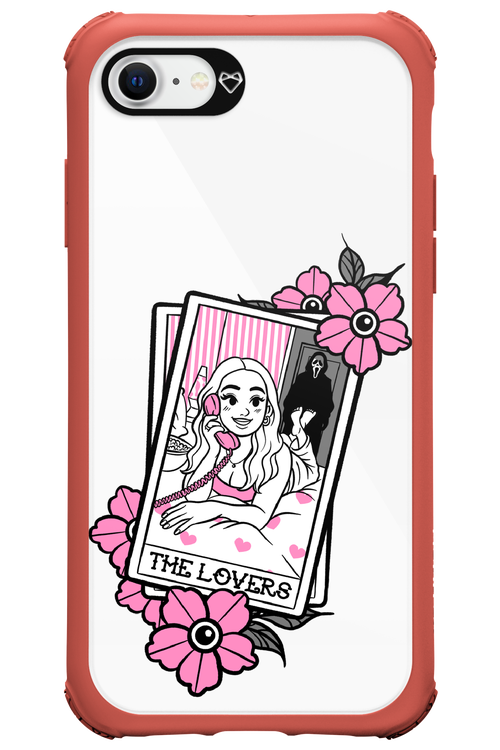 The Spooky Lovers (Transparent) - Apple iPhone SE 2020