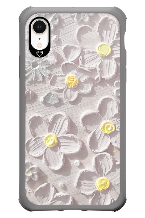 White Flowers - Apple iPhone XR