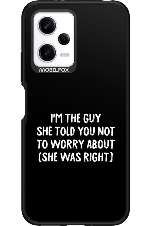 She was right 2.0 - Xiaomi Redmi Note 12 5G