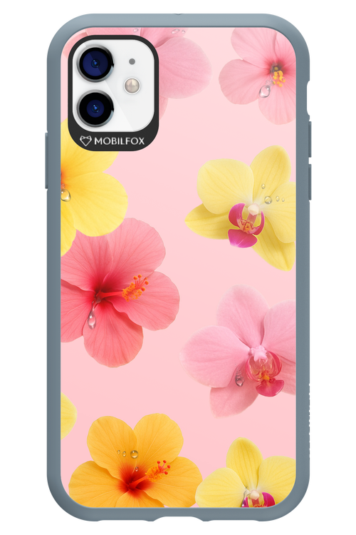 Sunset Flowers - Apple iPhone 11