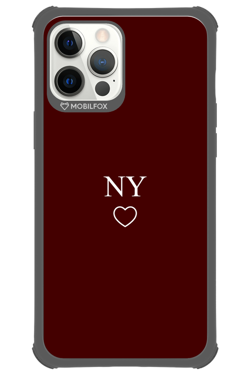 NY Burgundia 2.0 - Apple iPhone 12 Pro Max