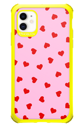 Sprinkle Heart Pink - Apple iPhone 11