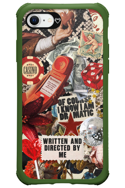 RED VINTAGE - Apple iPhone 8