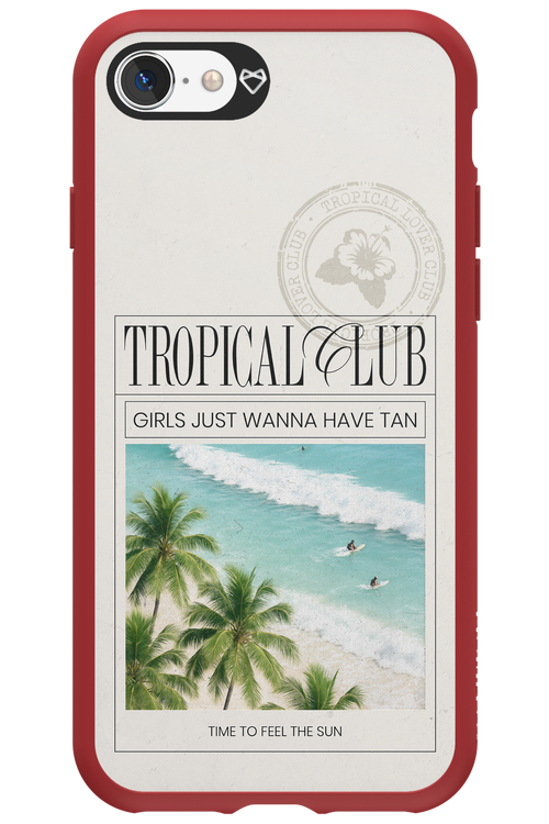Tan Girl - Apple iPhone 8