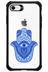 Hamsa Blue - Apple iPhone 8