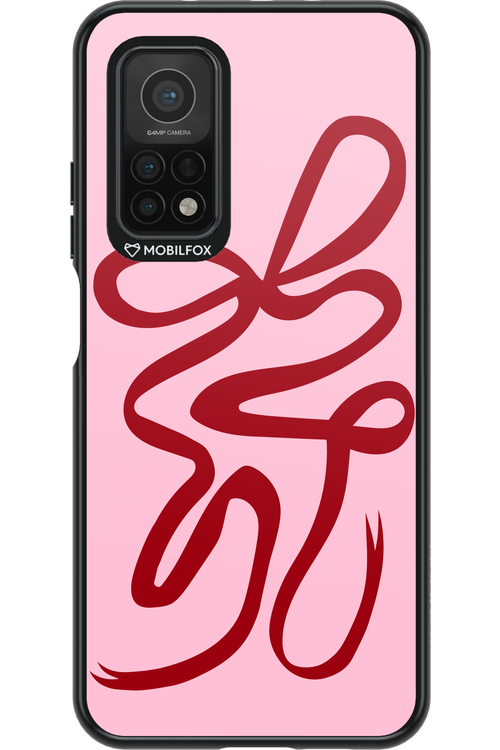 Burgundy Bow - Xiaomi Mi 10T 5G