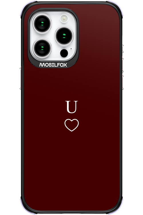 U Burgundia 2.0 - Apple iPhone 15 Pro Max