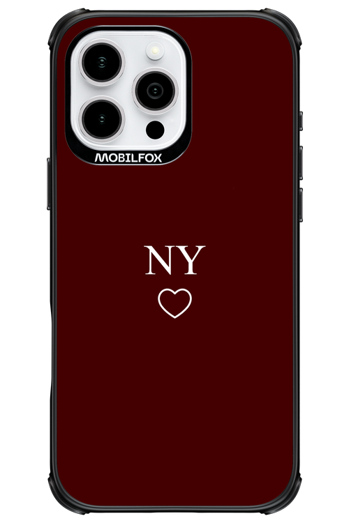 NY Burgundia 2.0 - Apple iPhone 16 Pro Max