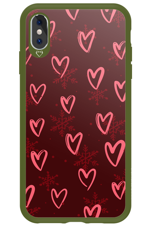 Christmas Hearts - Apple iPhone XS Max