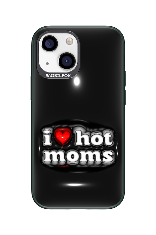 I love hot moms puffer - Apple iPhone 13 Mini