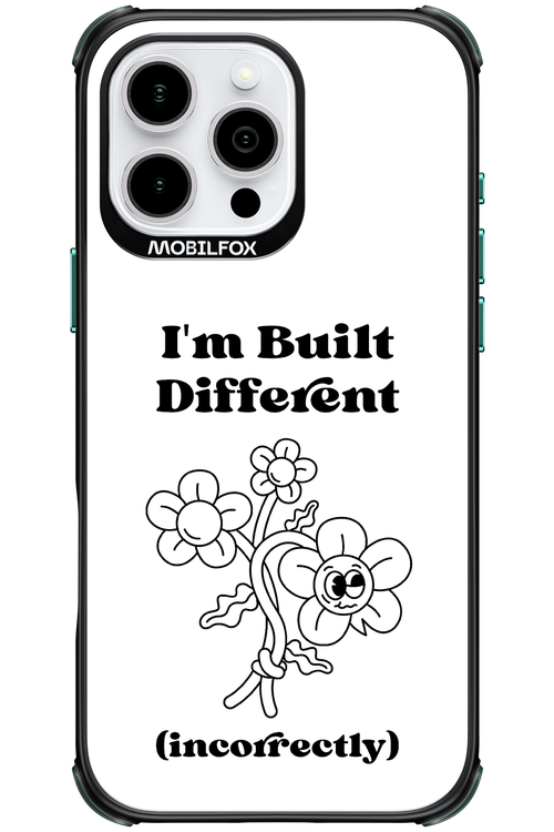 Incorrect Transparent 2.0 - Apple iPhone 16 Pro Max