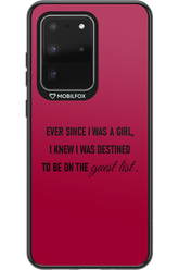 Guest List - Samsung Galaxy S20 Ultra 5G