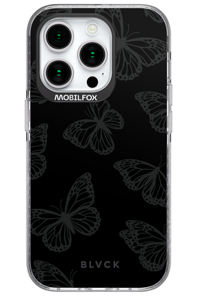 Black Butterflies - Apple iPhone 15 Pro