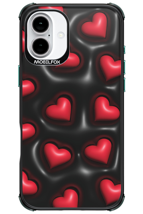 Hearts in love - Apple iPhone 16 Plus