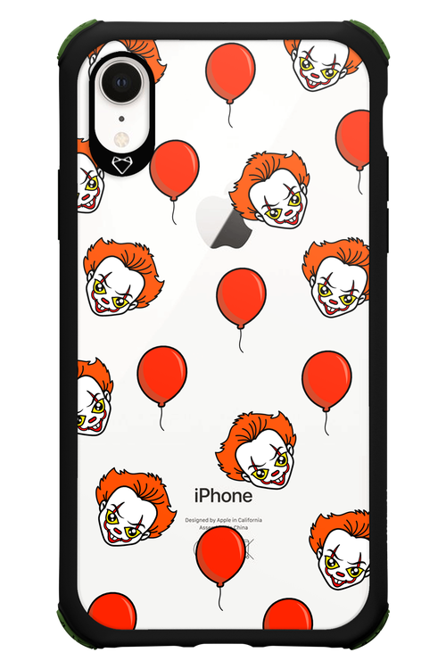 Mystery Clown (Transparent) - Apple iPhone XR