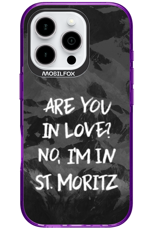 I'm in St. Moritz - Apple iPhone 16 Pro