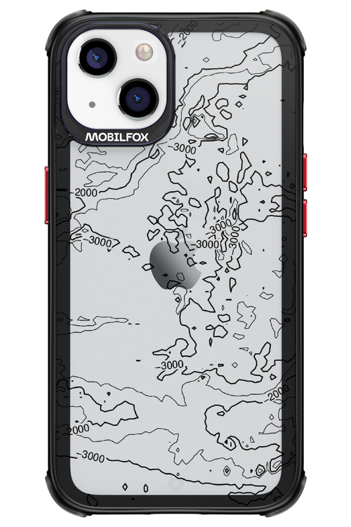 Contour Map - Apple iPhone 13