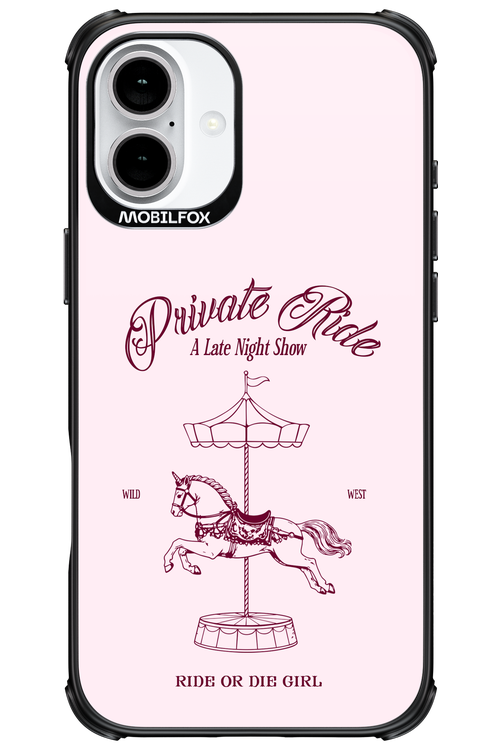 Private Ride 2.0 - Apple iPhone 16 Plus
