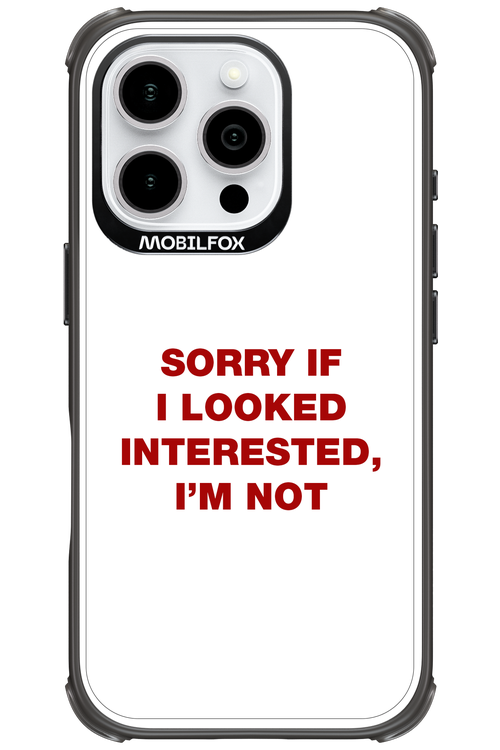 I'm not - Apple iPhone 16 Pro