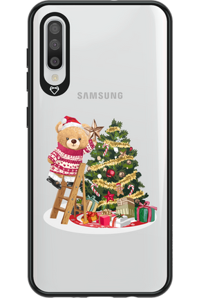 Christmas Bear (Transparent) - Samsung Galaxy A50