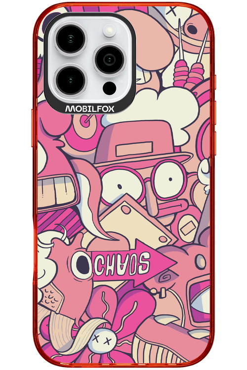 Coral Chaos - Apple iPhone 16 Pro Max