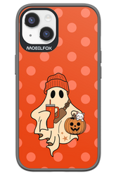 Ghost Girl (Orange) - Apple iPhone 14
