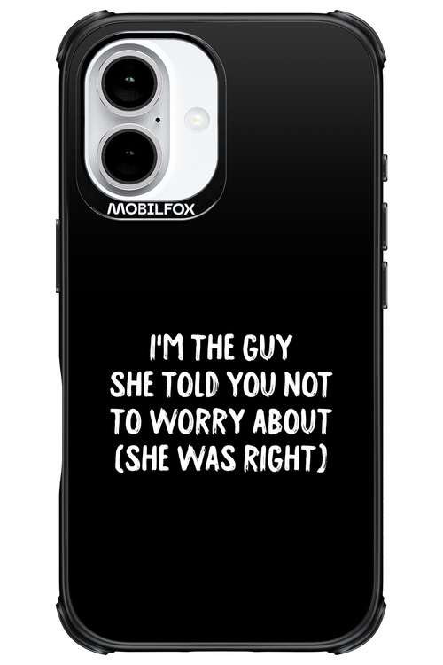She was right 2.0 - Apple iPhone 16