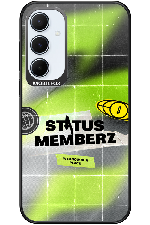 Status Memberz - Samsung Galaxy A55