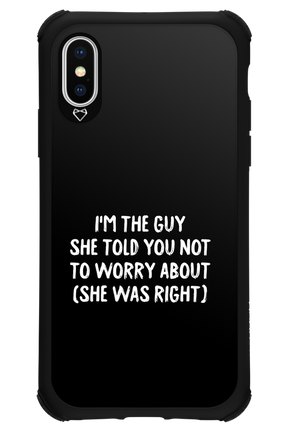 She was right - Apple iPhone X