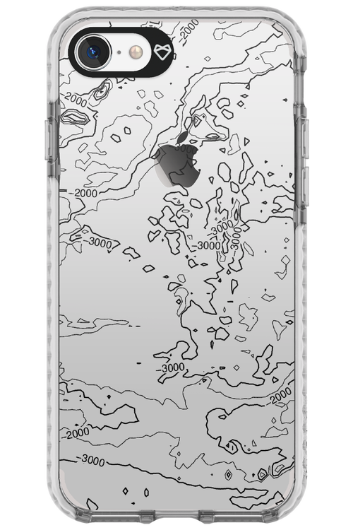 Contour Map - Apple iPhone 7