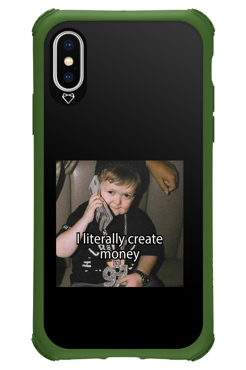 Create my money - Apple iPhone X