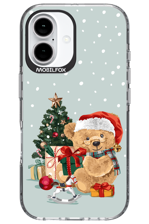 Merry Christmas Bear - Apple iPhone 16
