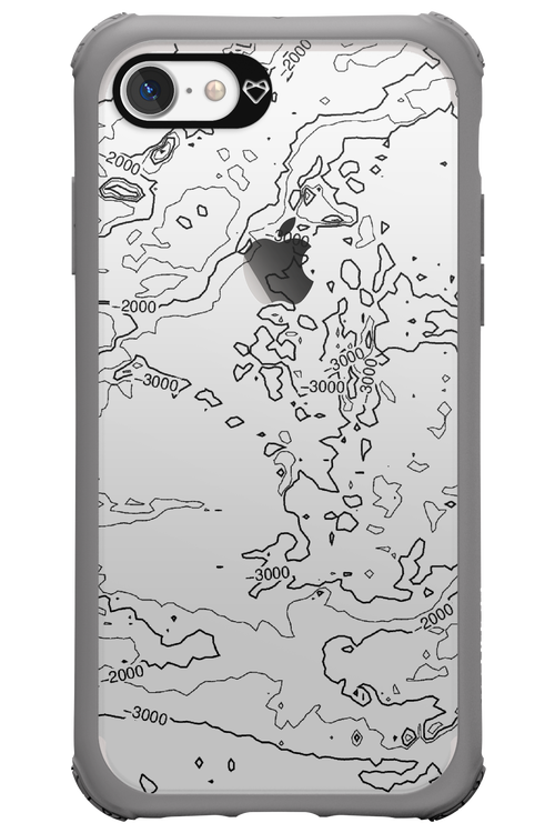 Contour Map - Apple iPhone 7