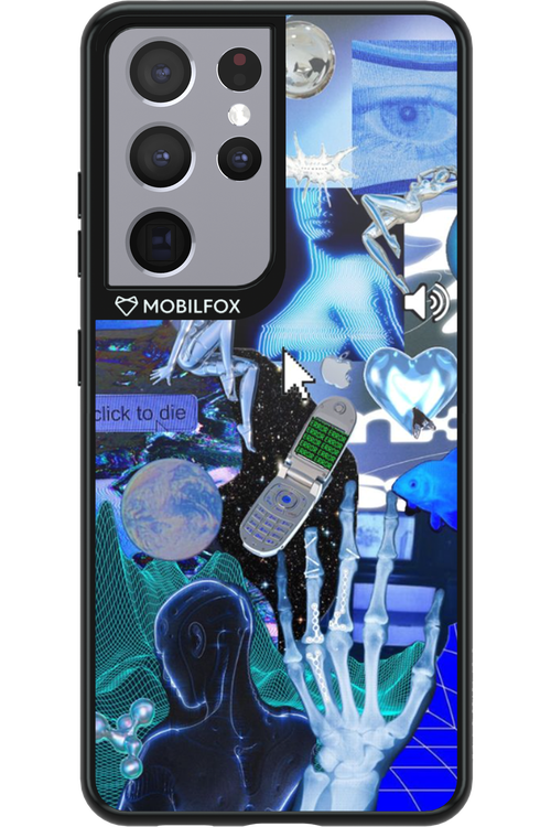 Blue Cyber - Samsung Galaxy S21 Ultra