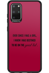 Guest List - Samsung Galaxy S20+