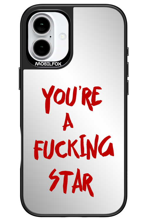 F*cking Star Mirror - Apple iPhone 16 Plus