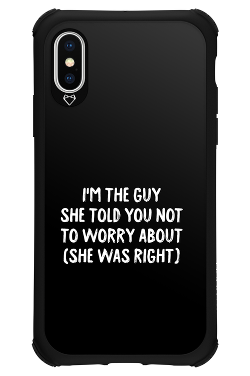 She was right 2.0 - Apple iPhone X