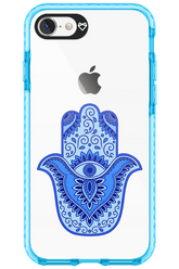 Hamsa Blue - Apple iPhone 8