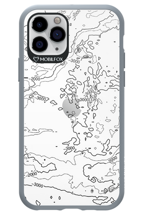 Contour Map - Apple iPhone 11 Pro