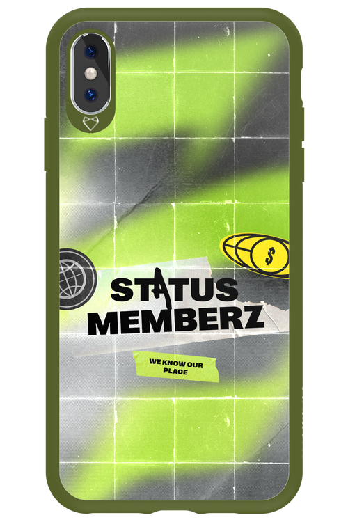 Status Memberz - Apple iPhone XS Max
