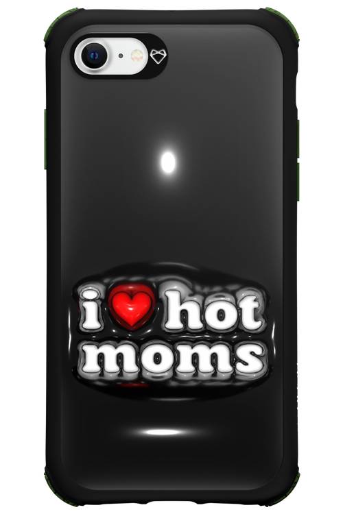 I love hot moms puffer - Apple iPhone 7
